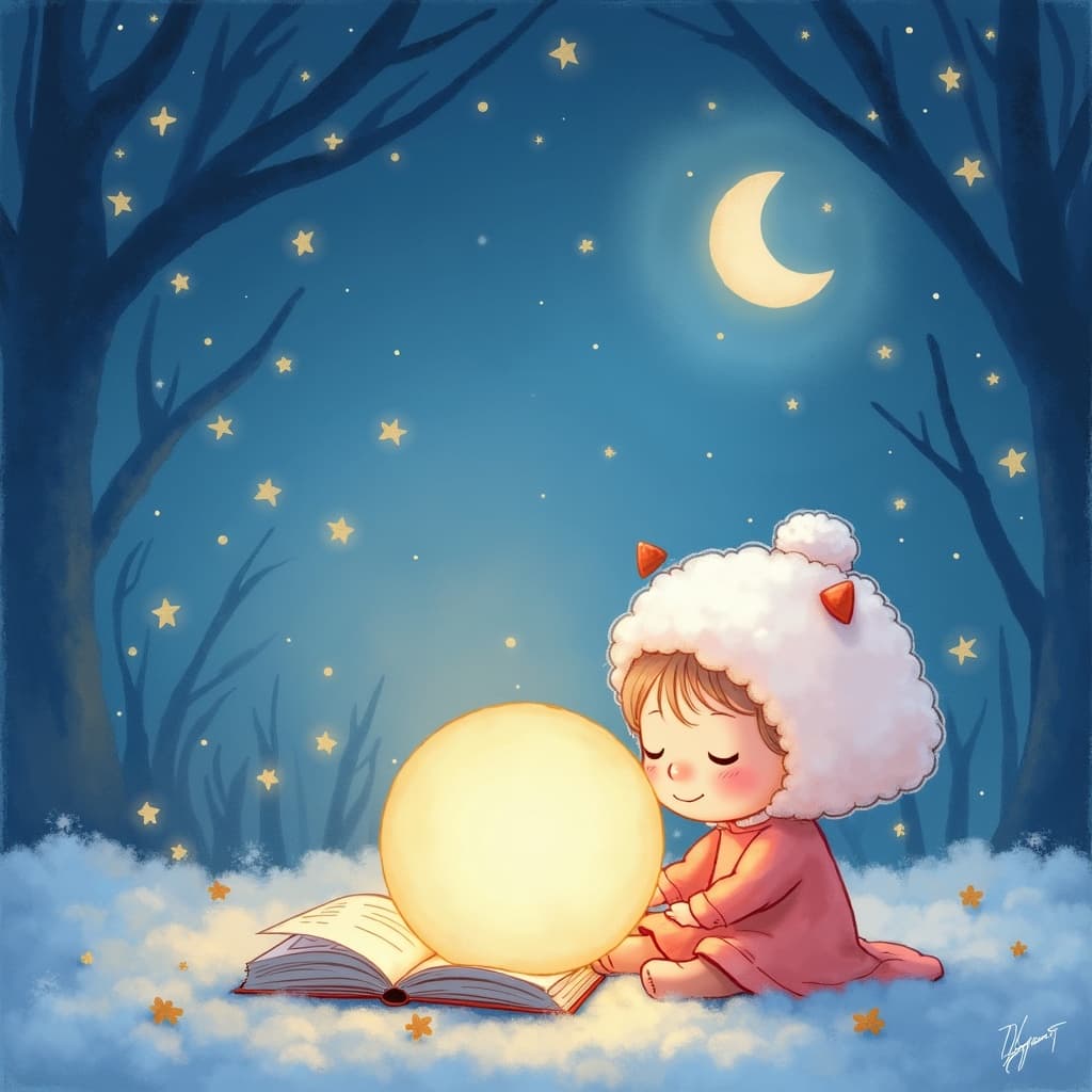 Illustration du conte Pompom, le lapin des câlins qui reviennent toujours